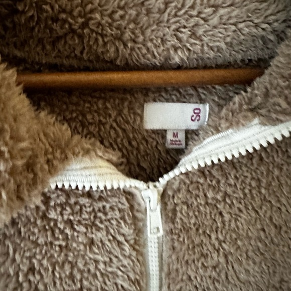 SO | Sherpa pullover - Beige - Picture 4 of 9